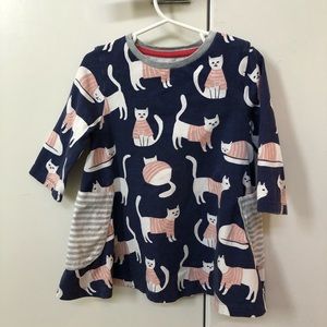 Mini Boden Kitty Cat dress